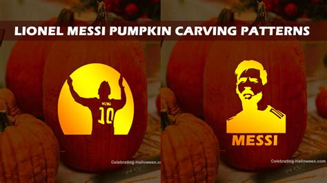 Printable Pumpkin Stencils Messi