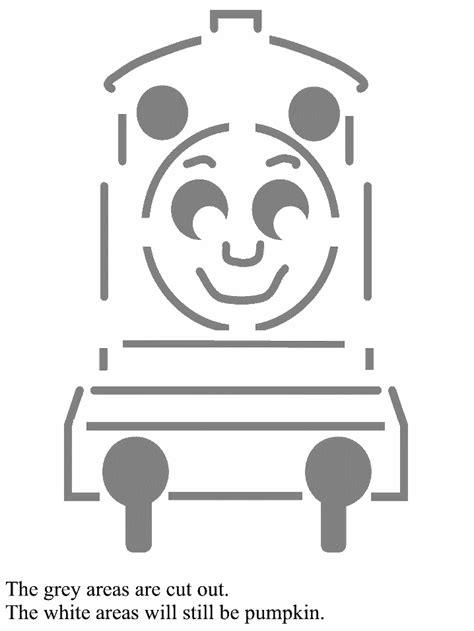 Printable Pumpkin Stencils Thomas Train