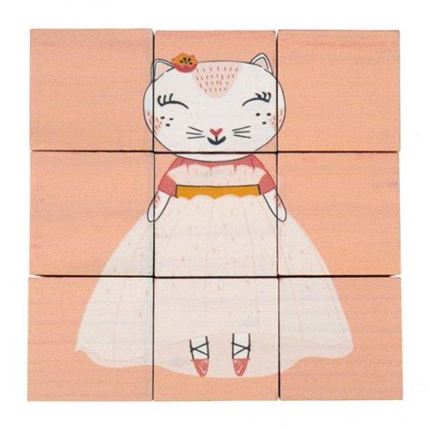 Printable Puzzle 9 Cubes