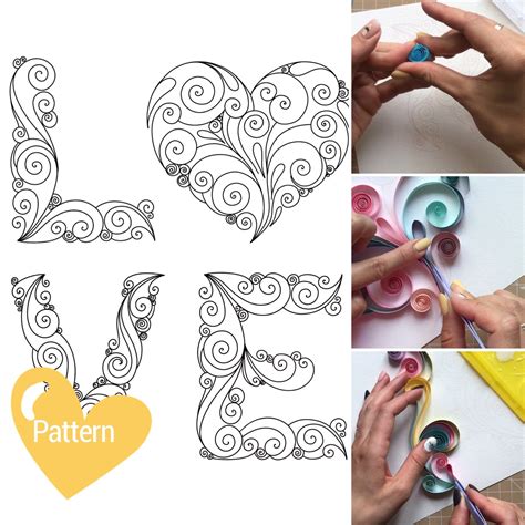 Printable Quilling Templates
