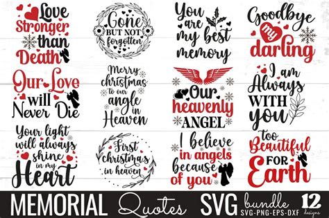 Printable Quotes Stencils Memorial