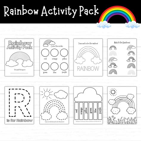 Printable Rainbow Activities