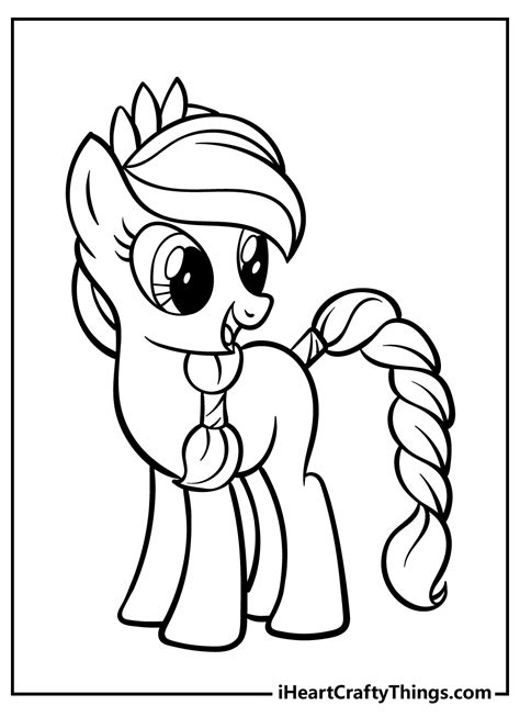 Printable Rainbow Dash Outline