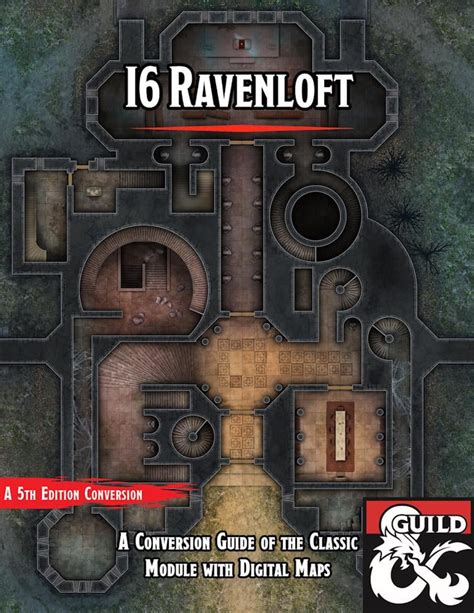 Printable Ravenloft I6 Maps