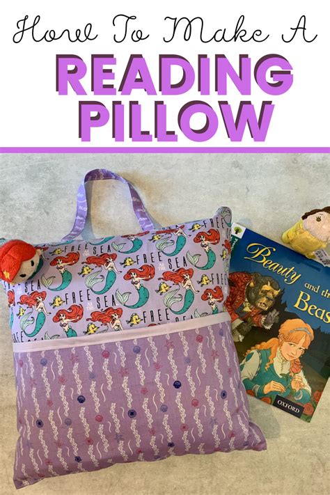 Printable Reading Pillow Pattern