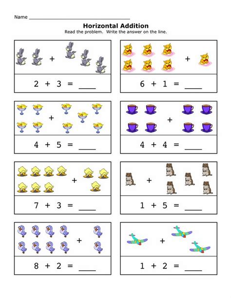 Printable Reception Worksheets