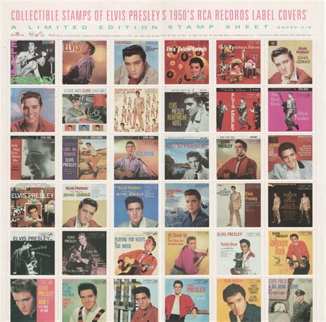 Printable Record Labels For Elvis