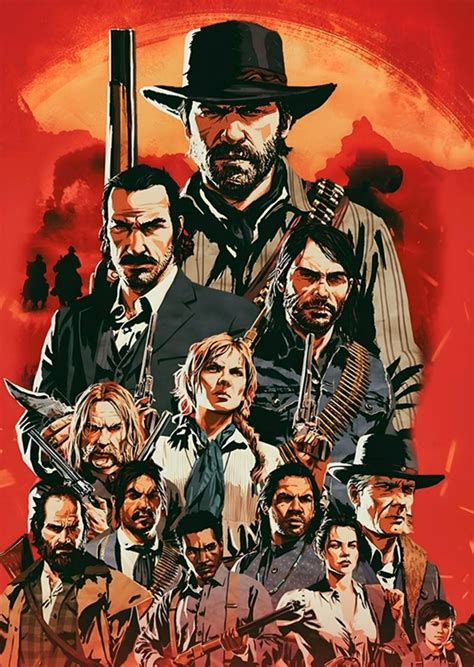 Printable Red Dead Redemption 2