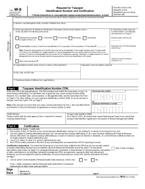 Printable Request For Taxpayer Identification Form