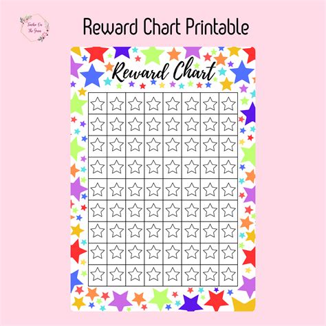 Printable Reward Star Chart