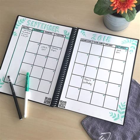 Printable Rocketbook Pages Educational