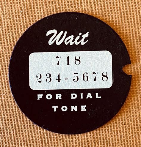 Printable Rotary Dial Cards