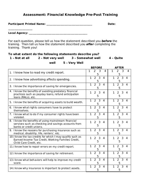 Printable Sample Pre Employment Tests