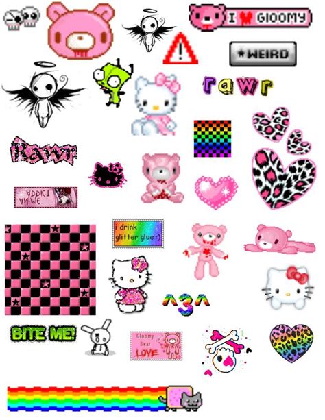 Printable Scene For Stickers