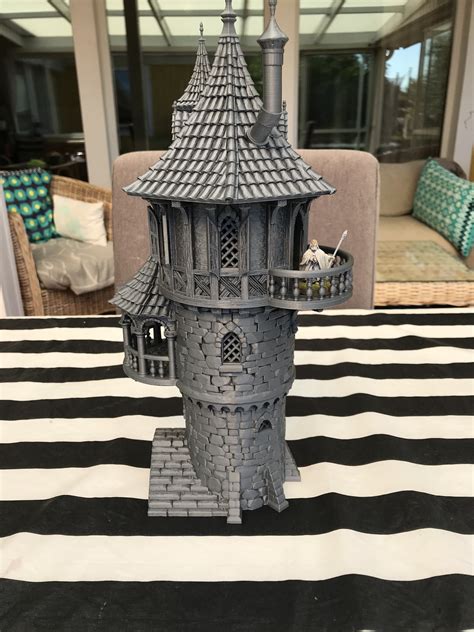 Printable Scenery War Tower