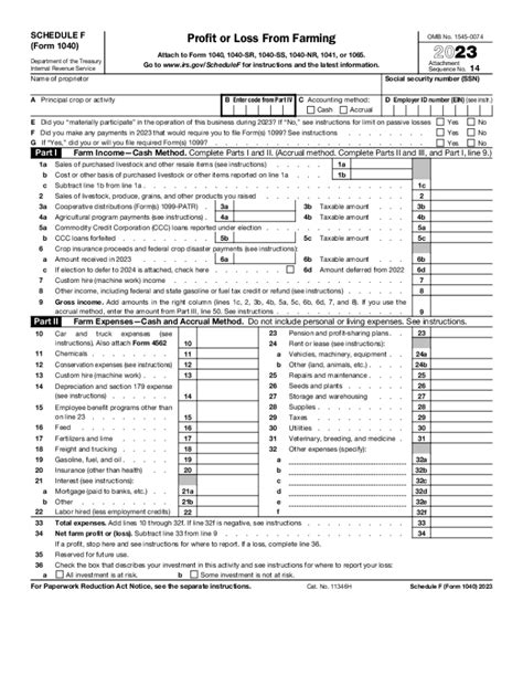 Printable Schedulew F Form