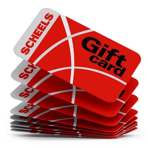 Printable Scheels Gift Card