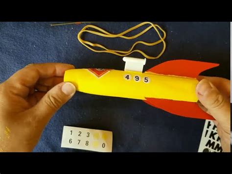 Printable Scout Space Derby Rocket Template