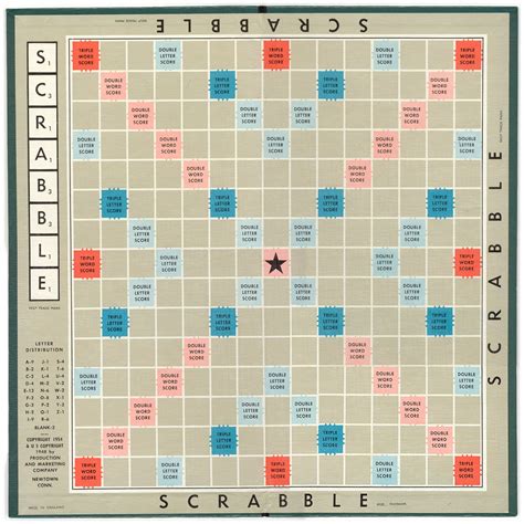 Printable Scrabble Board Game Rules