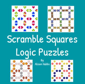 Printable Scramble Squares