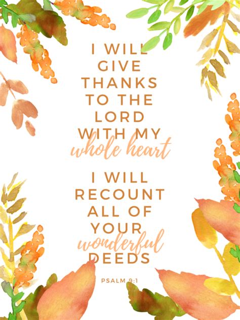 Printable Scripture Art Thanksgiving