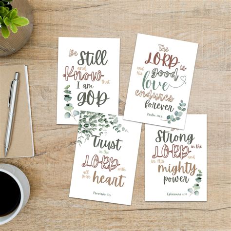 Printable Scripture Greeting Cards
