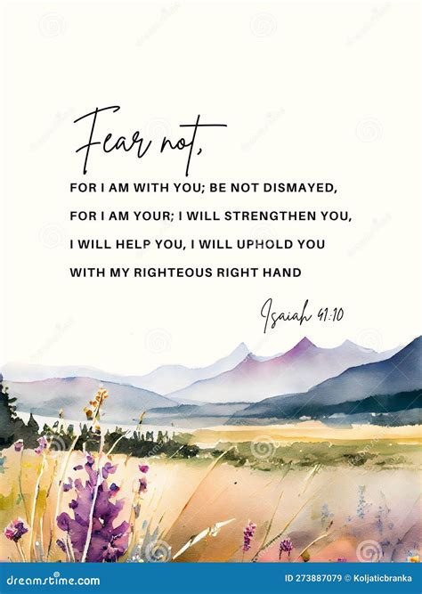 Printable Scripture On Fear