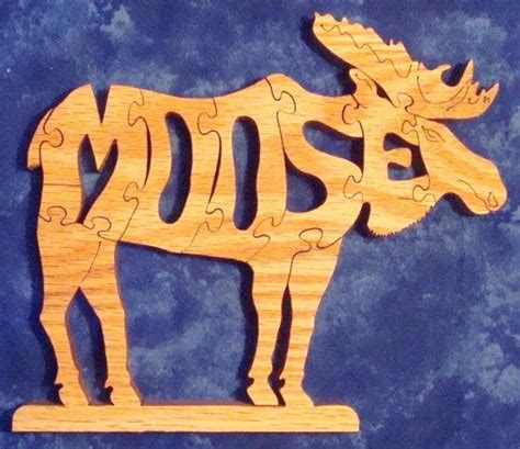 Printable Scroll Saw Buffalo Puzzle