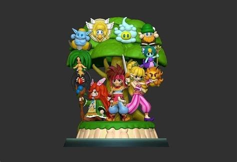 Printable Secret Of Mana Models