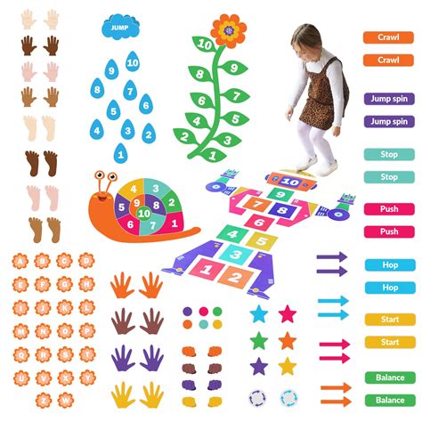 Printable Sensory Floor Designs