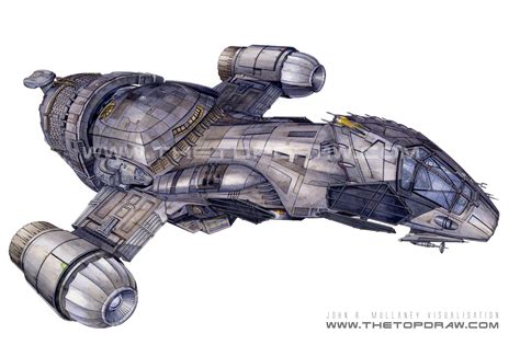 Printable Serenity Firefly Ship No Background