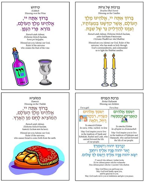 Printable Shabbat Candle Blessing