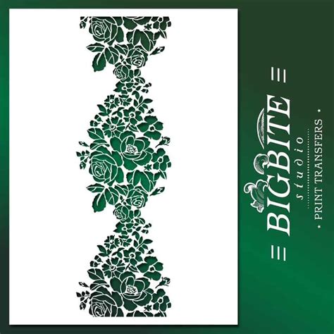 Printable Shabby Chic Stencils