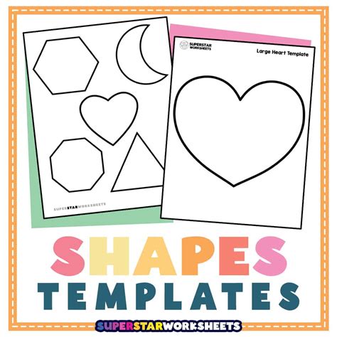 Printable Shape Templates + Graduated