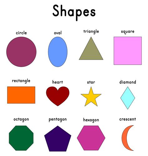 Printable Shapes For Decoration