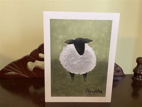 Printable Sheep Greeting Cards