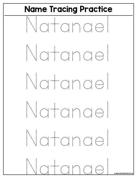Printable Sheet Of Names