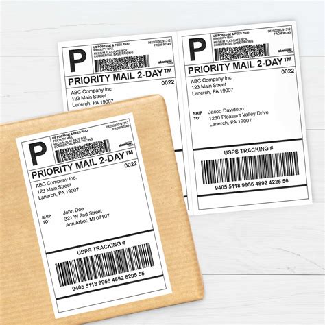 Printable Shipping Labels Sticker