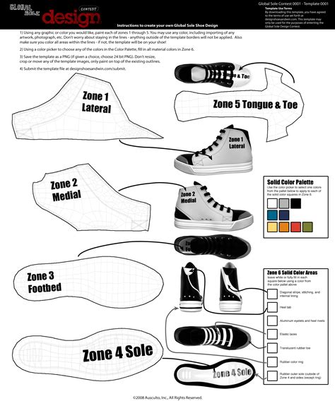 Printable Shoe Making Patterns