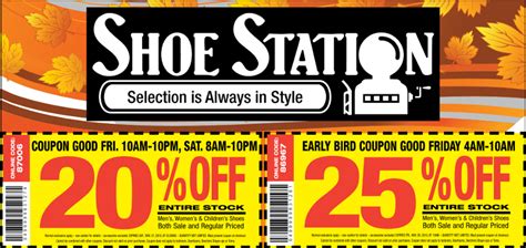 Printable Shoe Station Coupon: Get The Best Deals On Your Next Purchase
