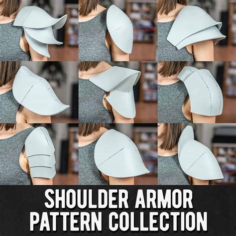 Printable Shoulder Armor Pattern