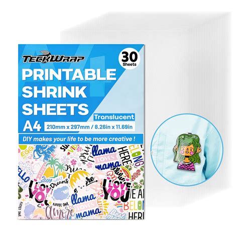 Printable Shrink Wrap Sheets