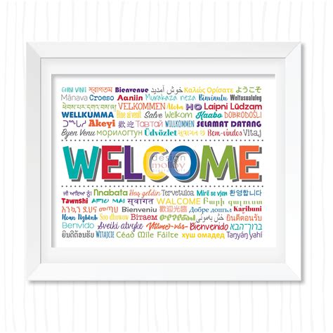 Printable Sign In Multiple Languages