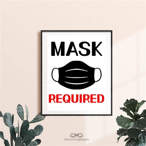 Printable Sign Mask Required