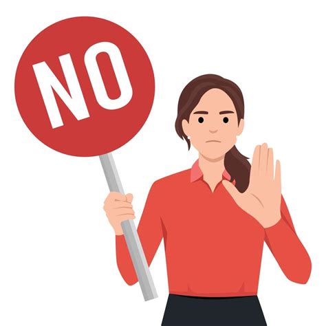Printable Sign Saying No