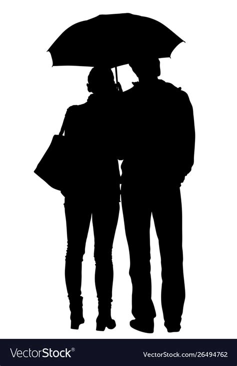 Printable Silhoutees Of Lovers