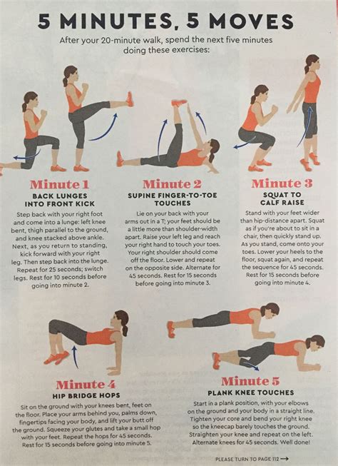 Printable Silver Sneakers Exercises