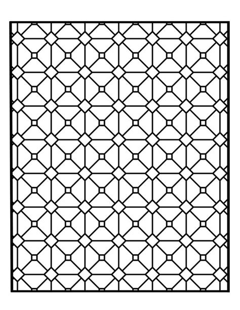Printable Simple Geometric Patterns