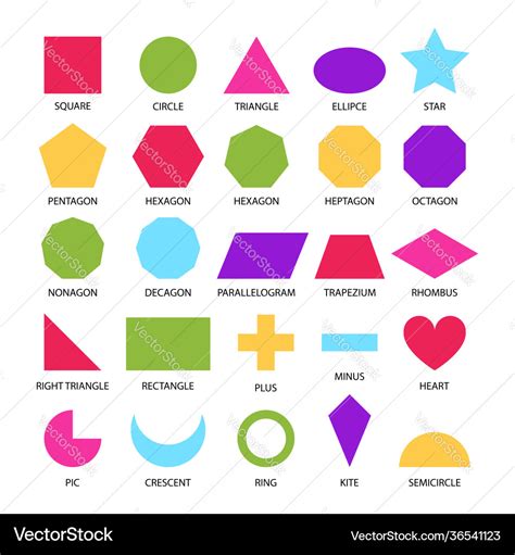 Printable Simple Geometric Shapes