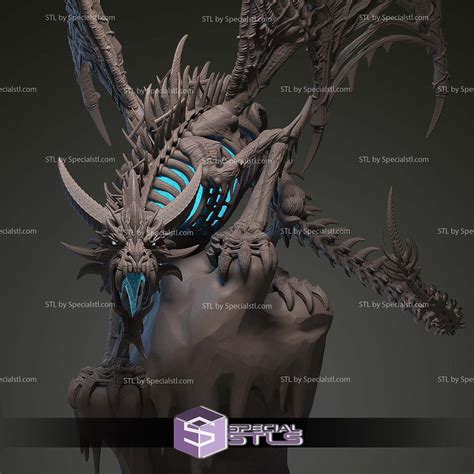 Printable Sindragosa 3D Model
